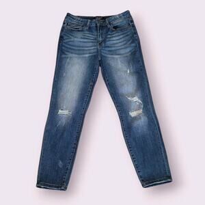 Judy Blue Mid Rise Skinny Jeans 11/30 JB8271 EUC